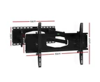 Tv Wall Mount Bracket Tilt Swivel Full Motion Flat Slim Led Lcd 32 Inch To 80 Inch