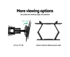 Tv Wall Mount Bracket Tilt Swivel Full Motion Flat Slim Led Lcd 32 Inch To 80 Inch