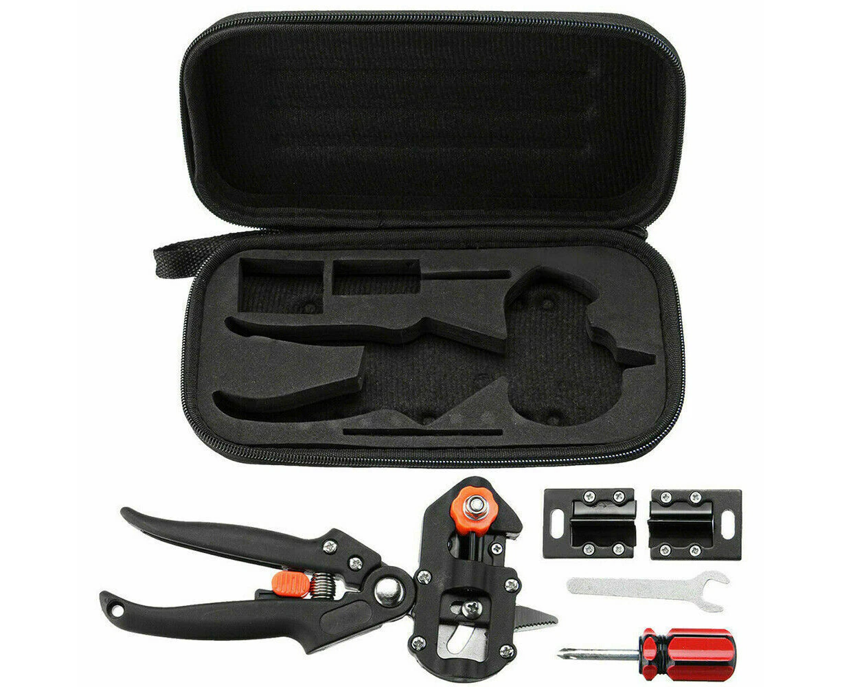 Garden Grafting Tool Set Kit Fruit Tree Pro Pruning Shears Scissor Cutting Tools