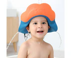 Kids Shower Cap Washing Hair Visor Shield Kids Shampoo Guard Hat Toddler Bath Rinser Prevents Water, Lion Shampoo Cap