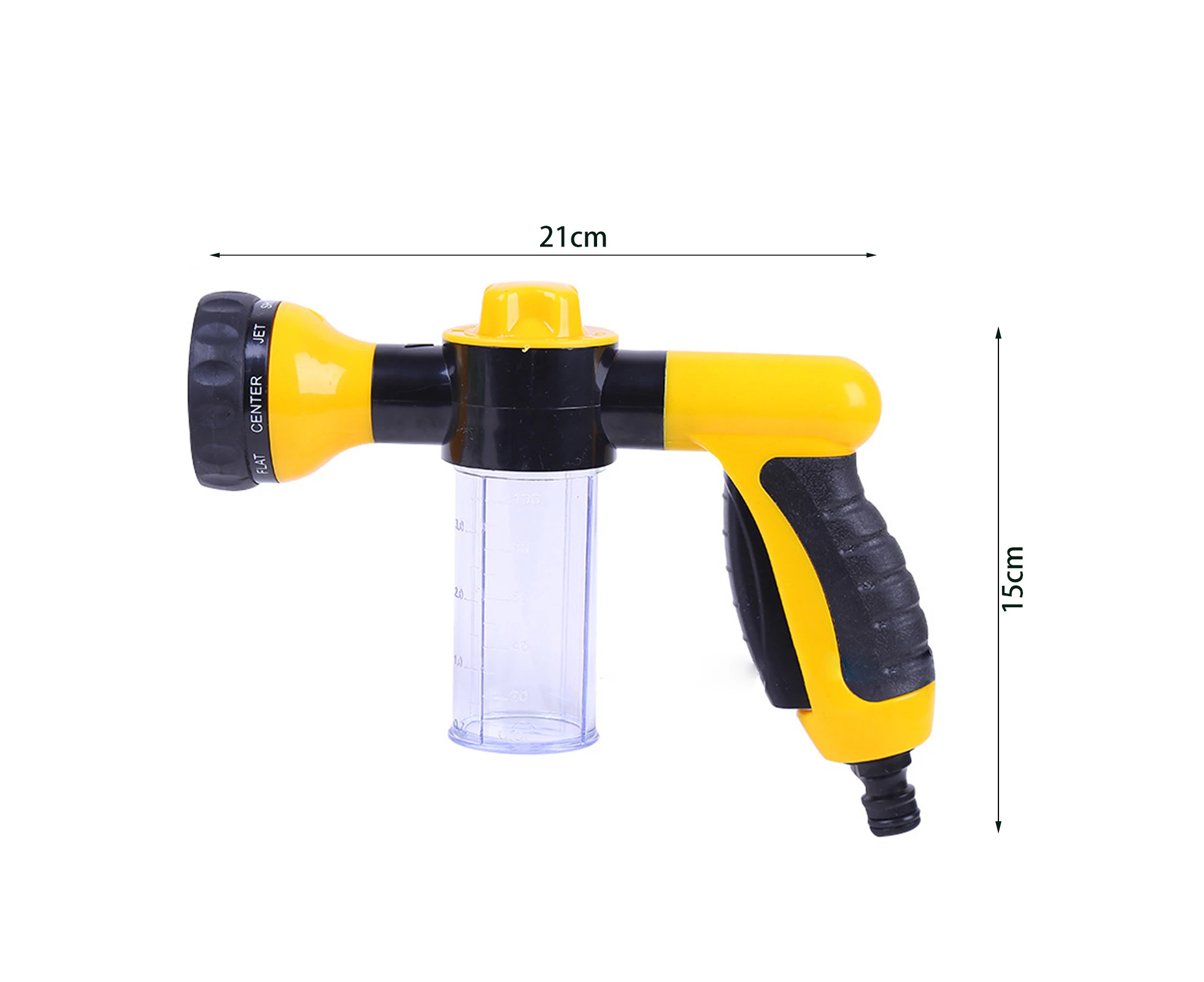 Car Pressure Sprayer Foam Washing Sprayer Convenient Garden Watering Pressure Sprayer Cleaning Supplies-Green