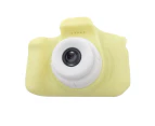 Centaurus Kids Camera High Resolution Educational Toy IPS Screen Cartoon 1080P Mini Video Camera for Daily Use-Yellow