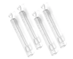 48 Pcs Wedding Party Creative Gift Love Test Tube Bubble Water Empty Bottle Wedding Bubbles with Heart Handle