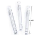 48 Pcs Wedding Party Creative Gift Love Test Tube Bubble Water Empty Bottle Wedding Bubbles with Heart Handle