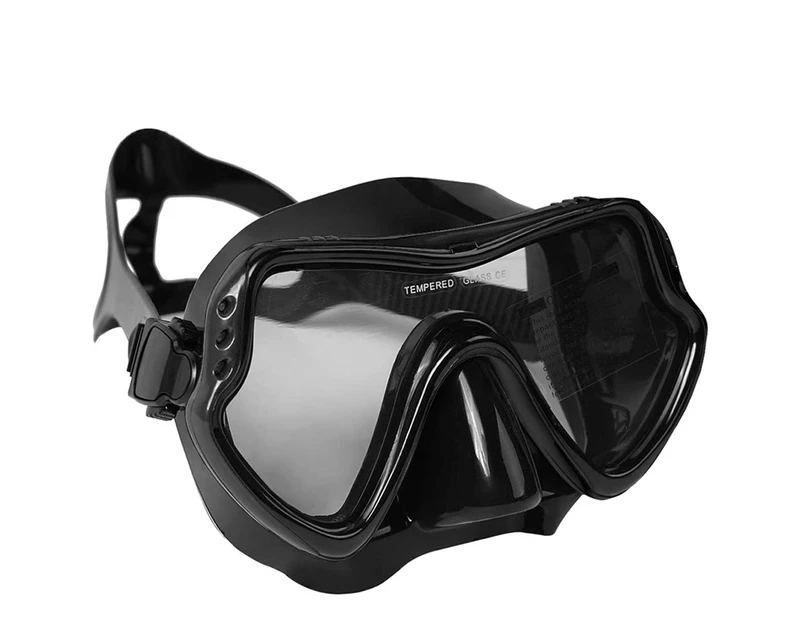 Scuba Snorkeling Set, Panoramic View Anti-Fog Diving Mask, Anti-Leak Snorkeling Goggles for Men Women