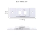 Light Switch Guard, AMZNOVA Wall Switch Guards Plate Covers [2 Pack], Keep Light Switch ON or Off, Protects Your Lights or Circuits from Accidentally Being