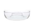 Alex Liddy Slate Co Round Glass Chip Dip Bowl 28cm