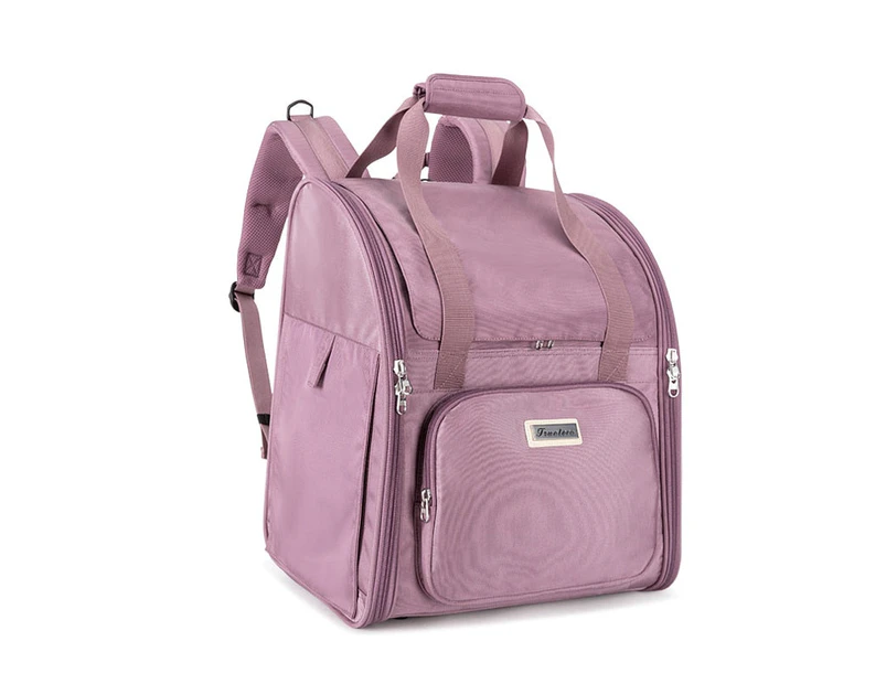 3 Sides Mesh Pet Backpack - Purple