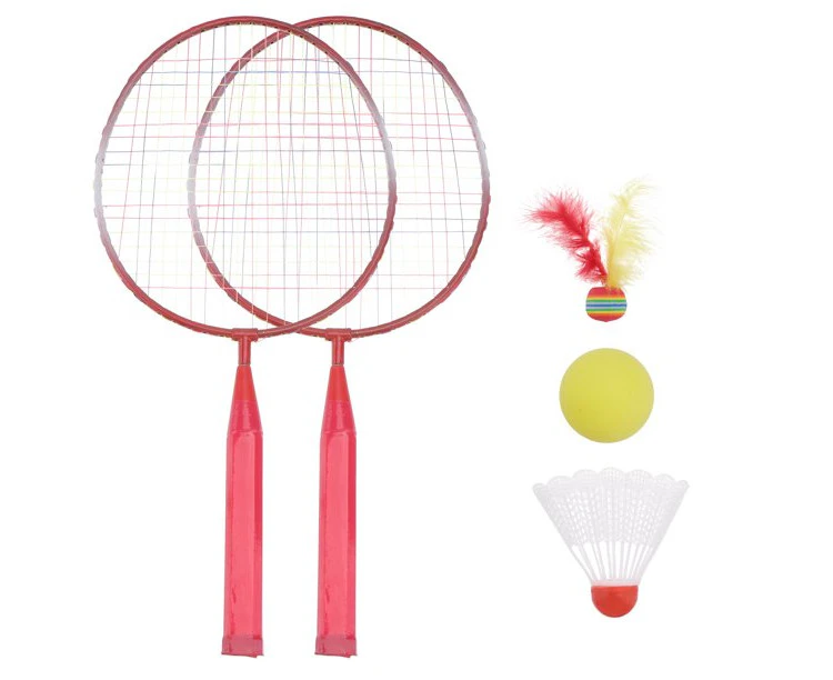 Badminton Tennis Rackets Balls Set Kids Children Outdoor Sports Parent-Child Sports Educational Kids Racket