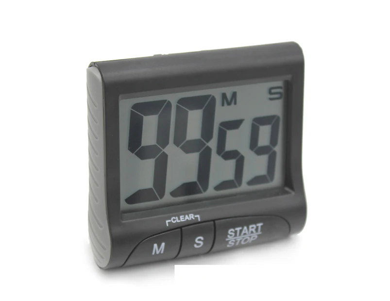 Large Display Kitchen Timer, Digital Timer Magnetic Back Loud Alarm On A Rope-Cooking Timers Kitchen Timer Kitchen Timer