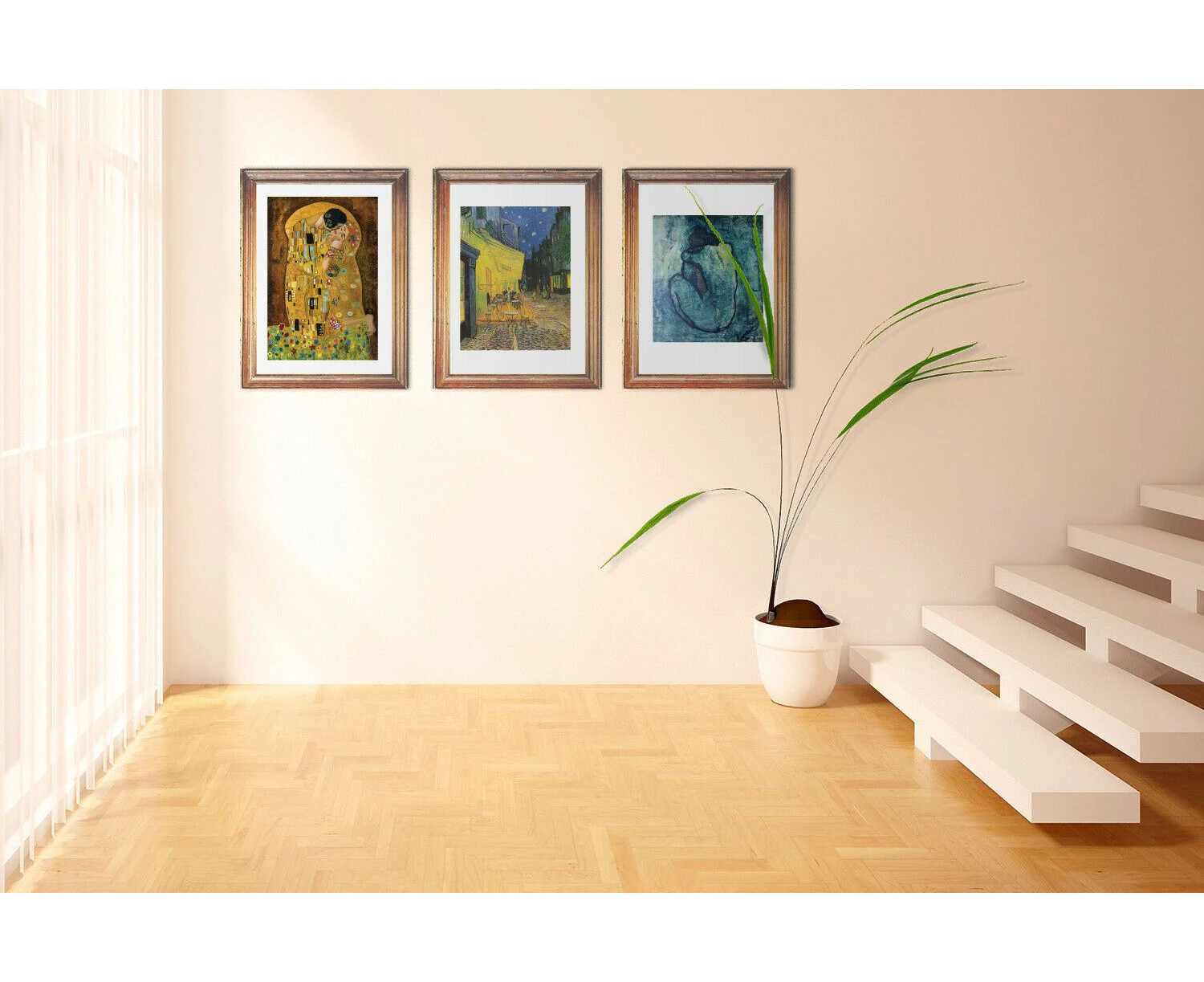 Walplus 3 Piece Art Gallery Wall Sticker Set Decals Art Home Room Decorations