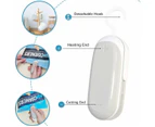 Mini Bag Sealer, 2 In 1 Portable Heat Vacuum Sealer And Cutter For Kitchen, Handheld Quick Sealing With Detachable Hook