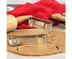 Dog Bone Cookie Cutter Set, Stainless Steel, 3-Piece