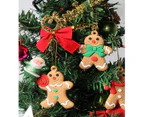 Large Gingerbread Man Ornaments Gingerbread Christmas Decor Christmas Christmas Tree Ornaments Christmas Tree Decorations-A