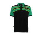 Vintage Northampton Saints Rugby Polo Shirt - Black