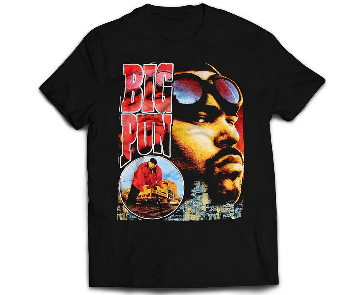 Big Pun Rap T-shirt - Black