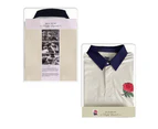 England Rugby 1996 Shirt Polo Five Nations - Ecru