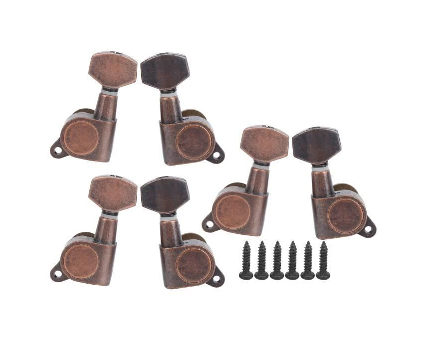 6 Pieces Guitar Tuning Pegs Guitar Locking Tuners Tuning Pegs For Guitars Accessories