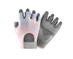 Workout Gloves , Weight Lifting Glove Breathable Fingerless Gym Gloves, Exercise, Fitness, Training,Liquid Powder, P