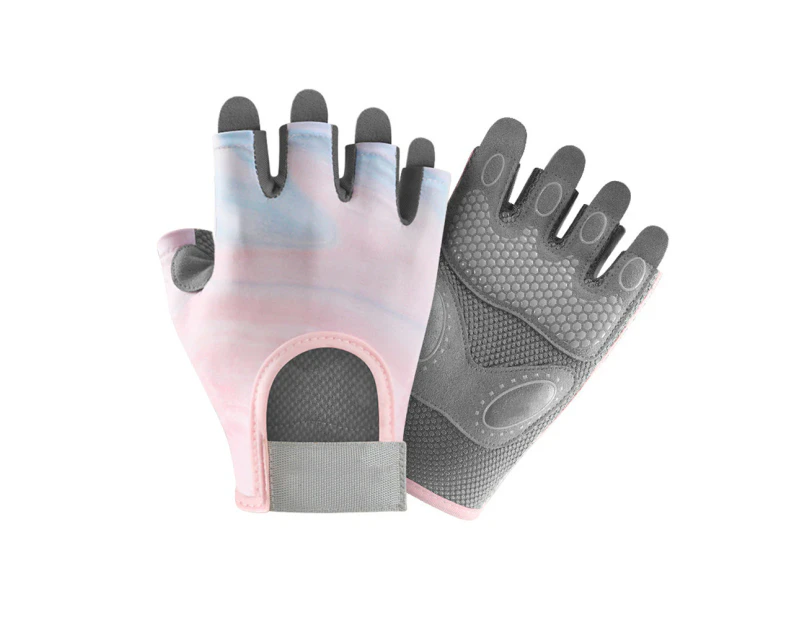 Workout Gloves , Weight Lifting Glove Breathable Fingerless Gym Gloves, Exercise, Fitness, Training,Liquid Powder, P