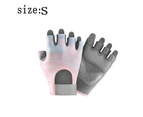 Workout Gloves , Weight Lifting Glove Breathable Fingerless Gym Gloves, Exercise, Fitness, Training,Liquid Powder, P