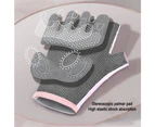 Workout Gloves , Weight Lifting Glove Breathable Fingerless Gym Gloves, Exercise, Fitness, Training,Liquid Powder, P