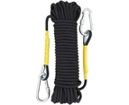 Outdoor Climbing Rope polyester protection rope Static Rock Climbing Rope for Escape Rope Ice Climbing Equipment-10m