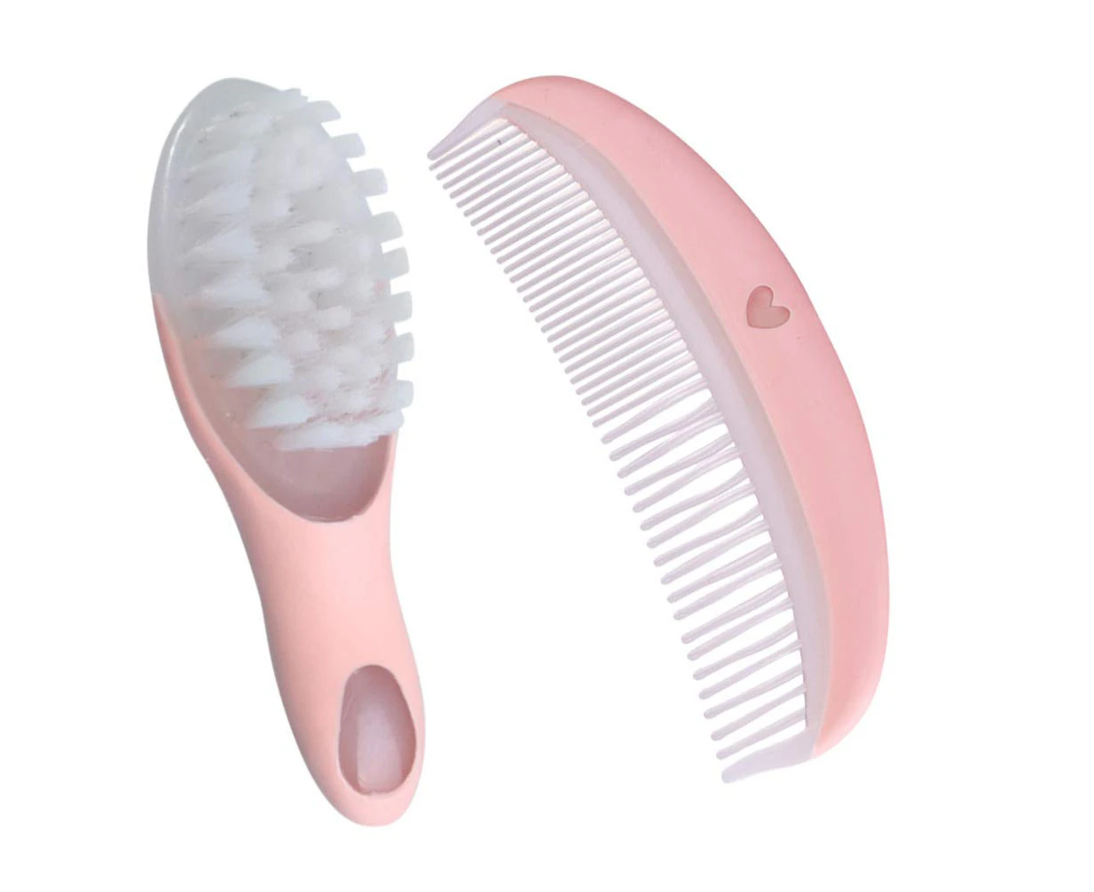 Baby Hair Brush and Comb Set Massage Scalp Brush for Newborn and Toddler 1Set