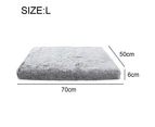 Dog sofa bed pet supplies Plush square dog kennel cat mat pet kennel-style1-L