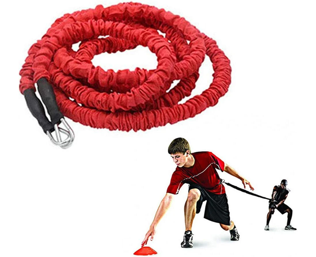 Resistance Training Rope Explosive Force Bounce Physical Training Resistance Rope Improving Speed, plastic tensioner