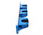 Mop Broom Holder Wall Mounted With 3 Sliding Positions Tool Rack Storage Organizer Utililty For Kitchen