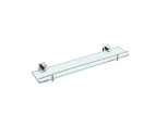 RUND Glass Shower Shelf BK407 Chrome