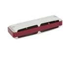 10 Hole Organ Blues Harmonica 10 Hole Mouthorgan G Key Wind Instrument Abs Resin Stainless Steel (Red)