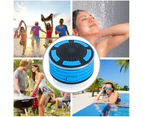 Bluetooth Portable Waterproof Shower Radio HB Illumination Shockproof, Dustproof Wireless Shower Radio with Suction Cup, Perfect for Pool, Shower