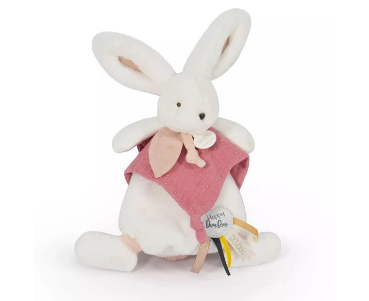 Doudou et Compagnie Happy Wild Rabbit 25cm - Pink - Pink