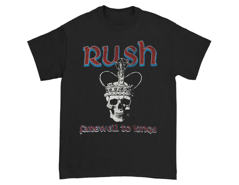 Rush Farewell To Kings T-shirt - Black