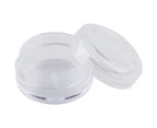 108-piece cosmetic container,empty can,transparent can with lid