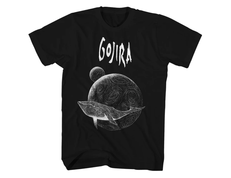 Gojira T Shirt From Mars to Sirius 10th Anniversary Gojira Shirt - Black