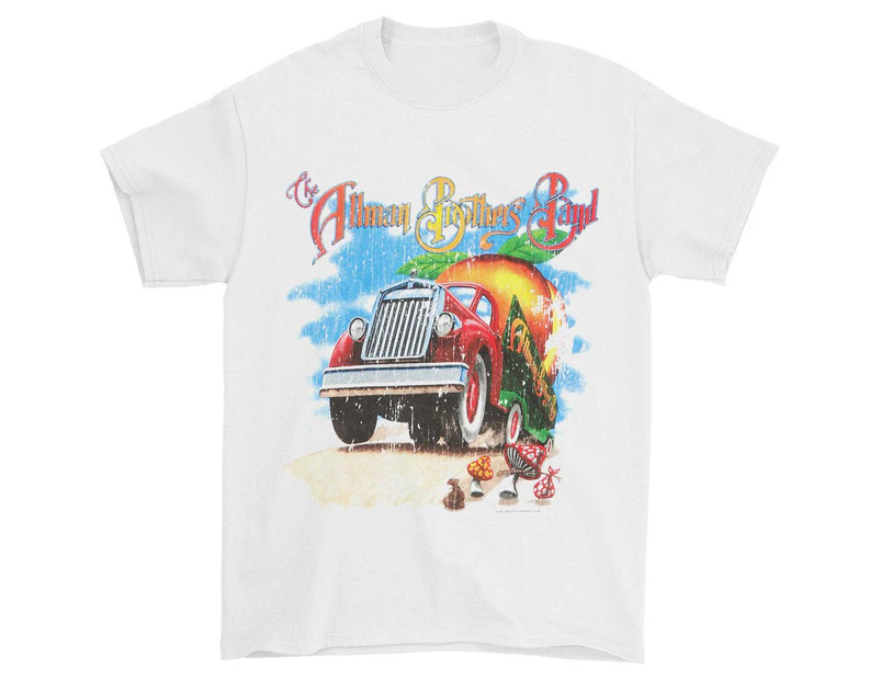 Allman Brothers Road Goes On Forever T-shirt - White