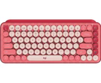 Logitech POP Keys Mechanical Wireless Keyboard with Customizable Emoji Keys, Durable Compact Design, Bluetooth or