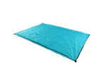 Rectangle Uv Block Canopy Sun Shade Sail For Patios Lawns Gardens Swimming Pools Backyards Porches Lake Blue