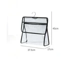 3PCS Waterproof Bathroom Clear Bag Hanging Toiletry Bag Bathroom Shower Bag