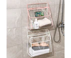 3PCS Waterproof Bathroom Clear Bag Hanging Toiletry Bag Bathroom Shower Bag