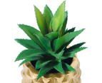 Artificial Potted Pineapple Decor - Fake Pineapple Home Office Kitchen Table Decor-Gold