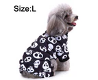 LSkull Halloween pet sweater pet clothes dog clothes big dog clothes- l