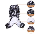 LSkull Halloween pet sweater pet clothes dog clothes big dog clothes- l