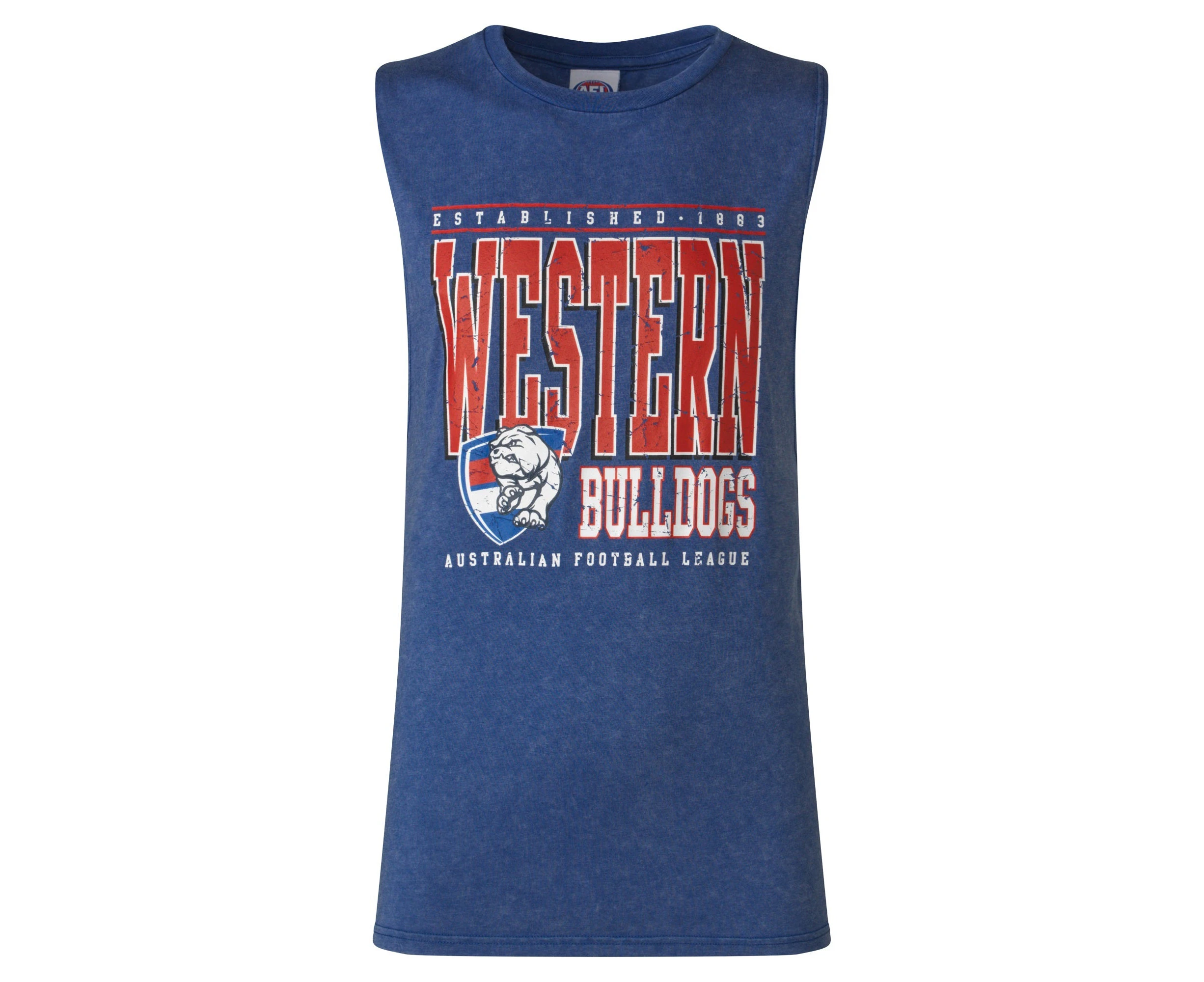 Western Bulldogs AFL Footy Mens Adults Football Tank Jersey