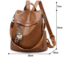 Backpack - Women'S Backpack Anti-Theft Shoulder Bag Multifunction School Bags