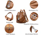 Backpack - Women'S Backpack Anti-Theft Shoulder Bag Multifunction School Bags