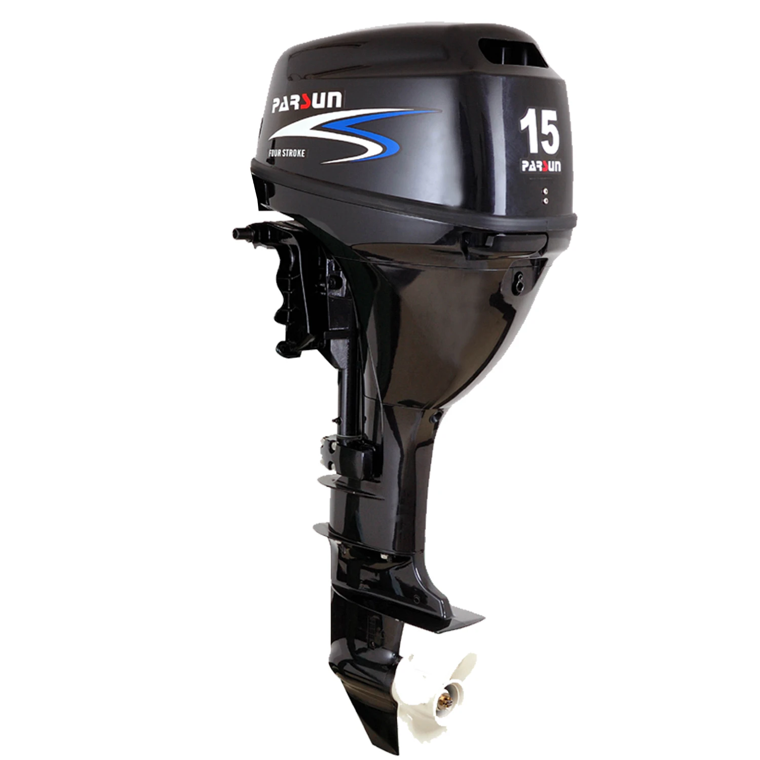 15HP PARSUN OUTBOARD MOTOR Short Shaft, 4-Stroke, Electric Start, Forward Steer